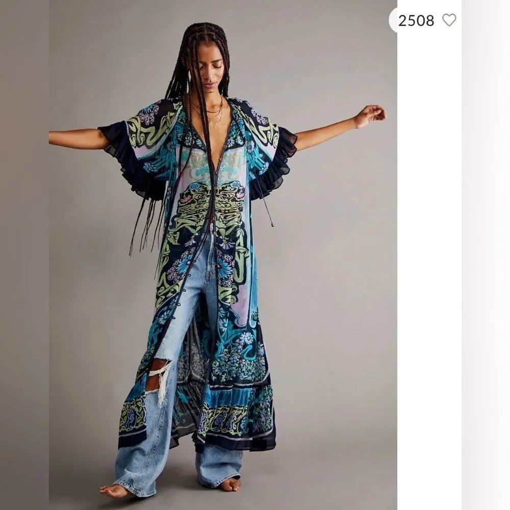 Free People Back To Barcelona Kaftan
